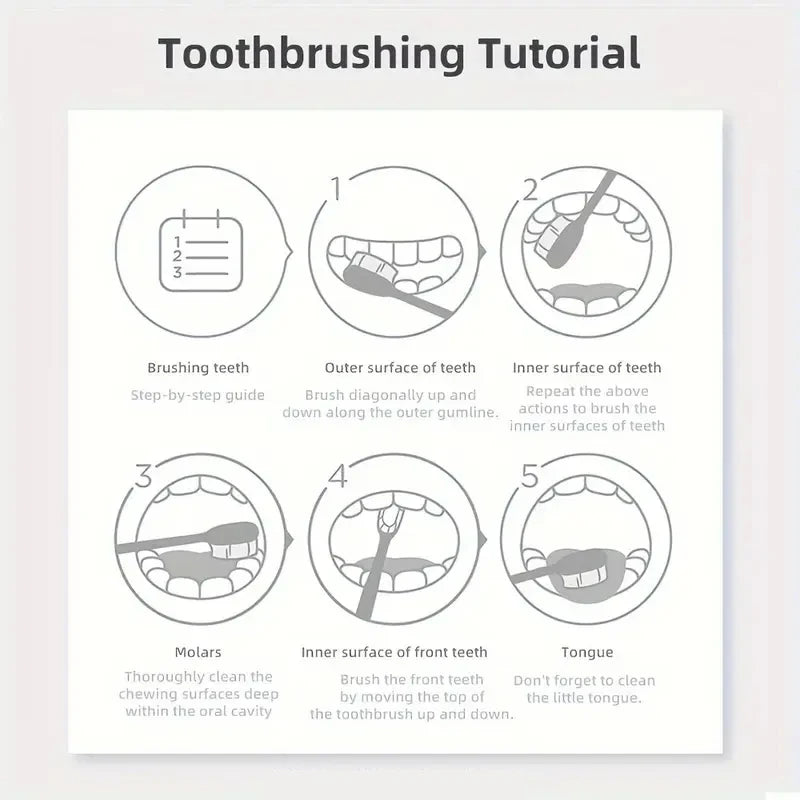 Portable Purple Teeth Polishing Powder