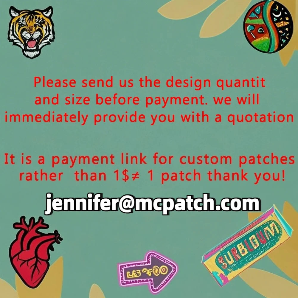Custom Logo Embroidery Patch