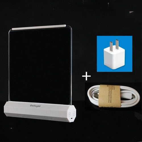 Flat Clip-On Book Light with Eye-Care LEDs & Adjustable Brightness