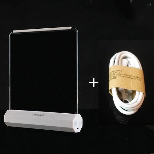 Flat Clip-On Book Light with Eye-Care LEDs & Adjustable Brightness