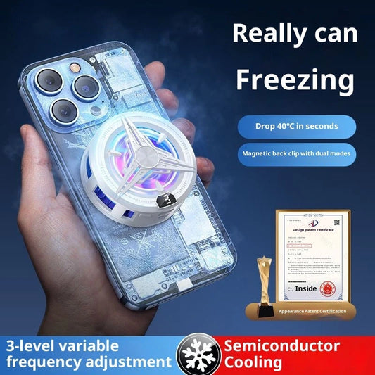 Magnetic Phone Cooler — Semiconductor Cooling Clip