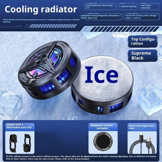 Magnetic Phone Cooler — Semiconductor Cooling Clip